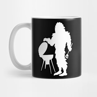 Funny Bigfoot Cooking Chef Mug